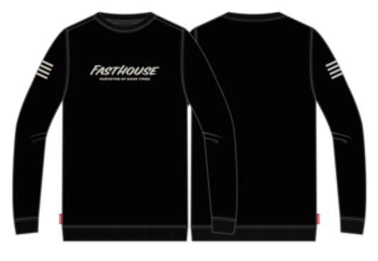 UMBRA FLC CRW PLLOVR BLK XLG