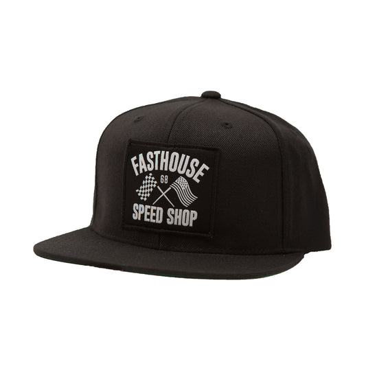 YTH FAST FLAGS HAT BLACK