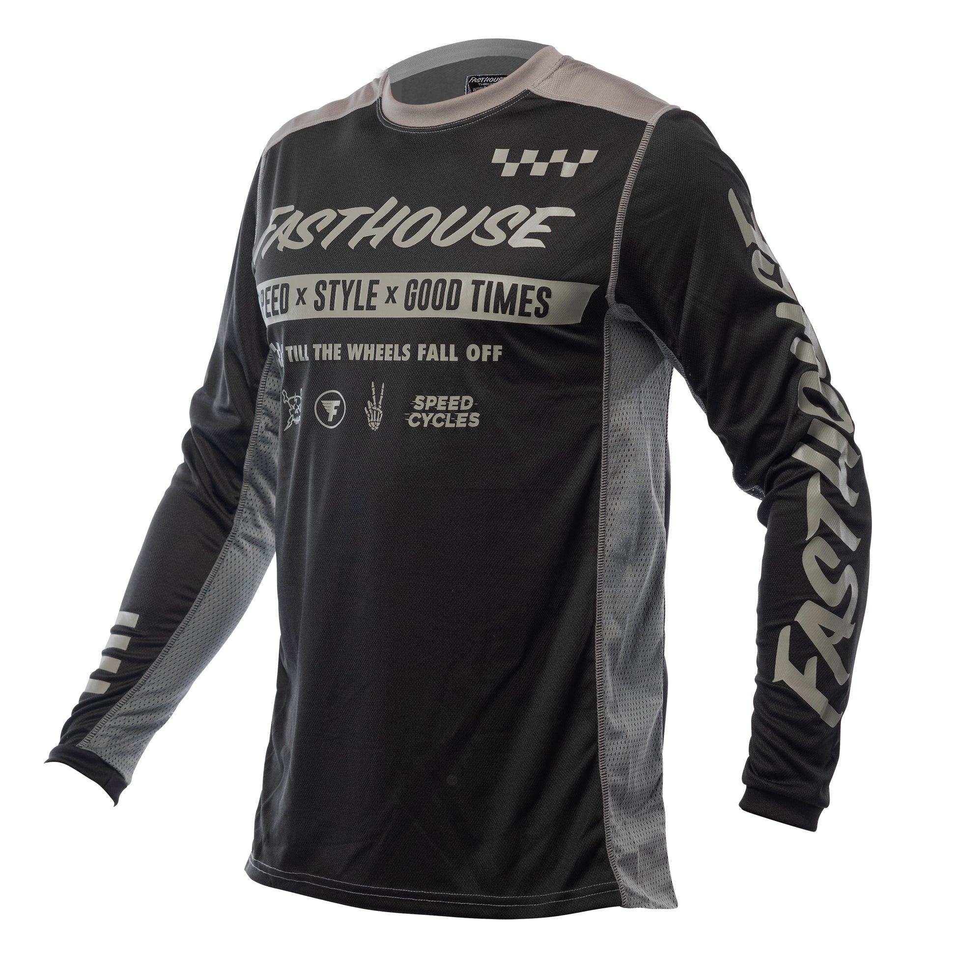 GRNDHOUS DMNGO JERSEY BLK MD