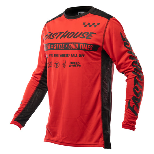 GRNDHOUS DMNGO JERSEY RED SM