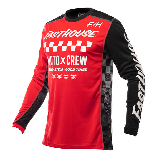 GRINDHS ALPH JRSY RED/BLK SM