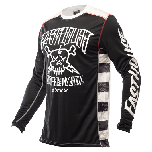 GRNDHOUS AKUMA JERSEY BLK 2X