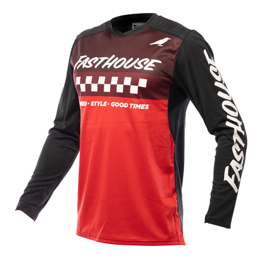 ELROD JERSEY BLACK/RED SM