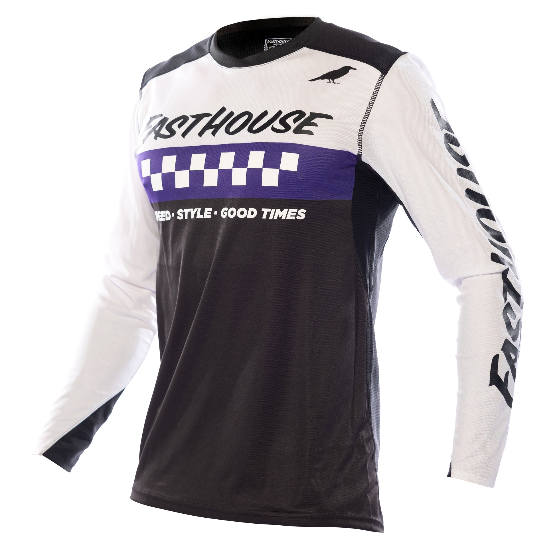 ELROD JERSEY WHITE/PURPLE LG