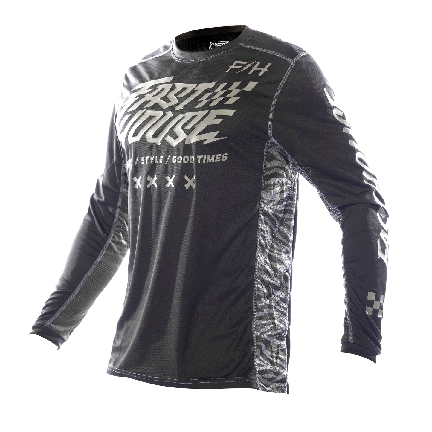 GRNDHOUS RUFIO JERSEY BLK SM