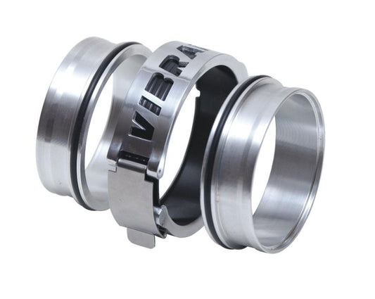 Vibrant Vanjen Aluminum Weld Fittings for 2.5in OD Tubing (for use with part #12565) - Sold In Pairs