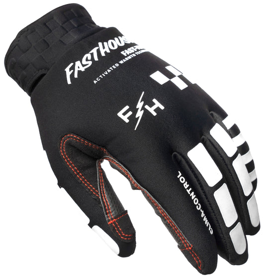 TOASTER GLOVE BK/WT MD