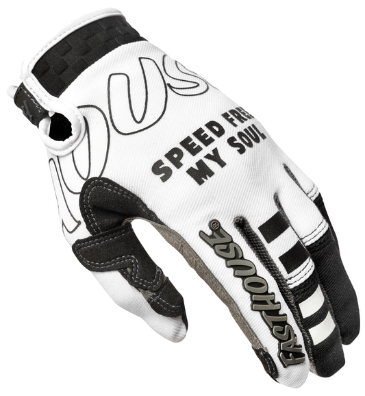 SPEED STYL RIOT GLV WT/BK MD