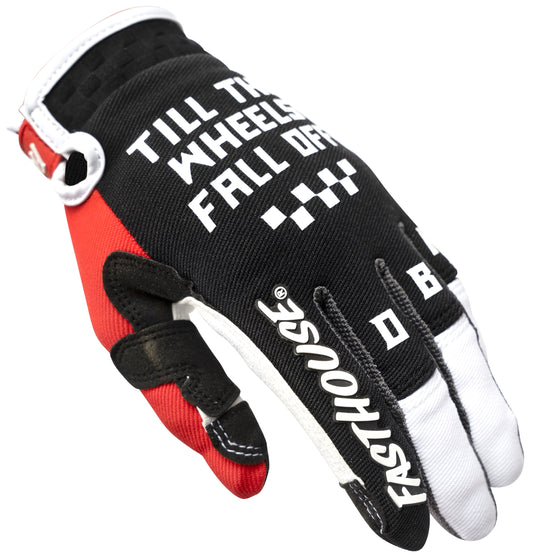 SPEED STYL TWCH GLV BK/RD SM