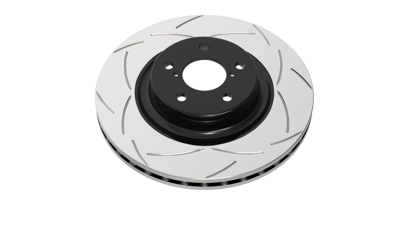 DBA 08-15 Mitsubishi EVO X Street T2 Slotted Front Brake Rotor