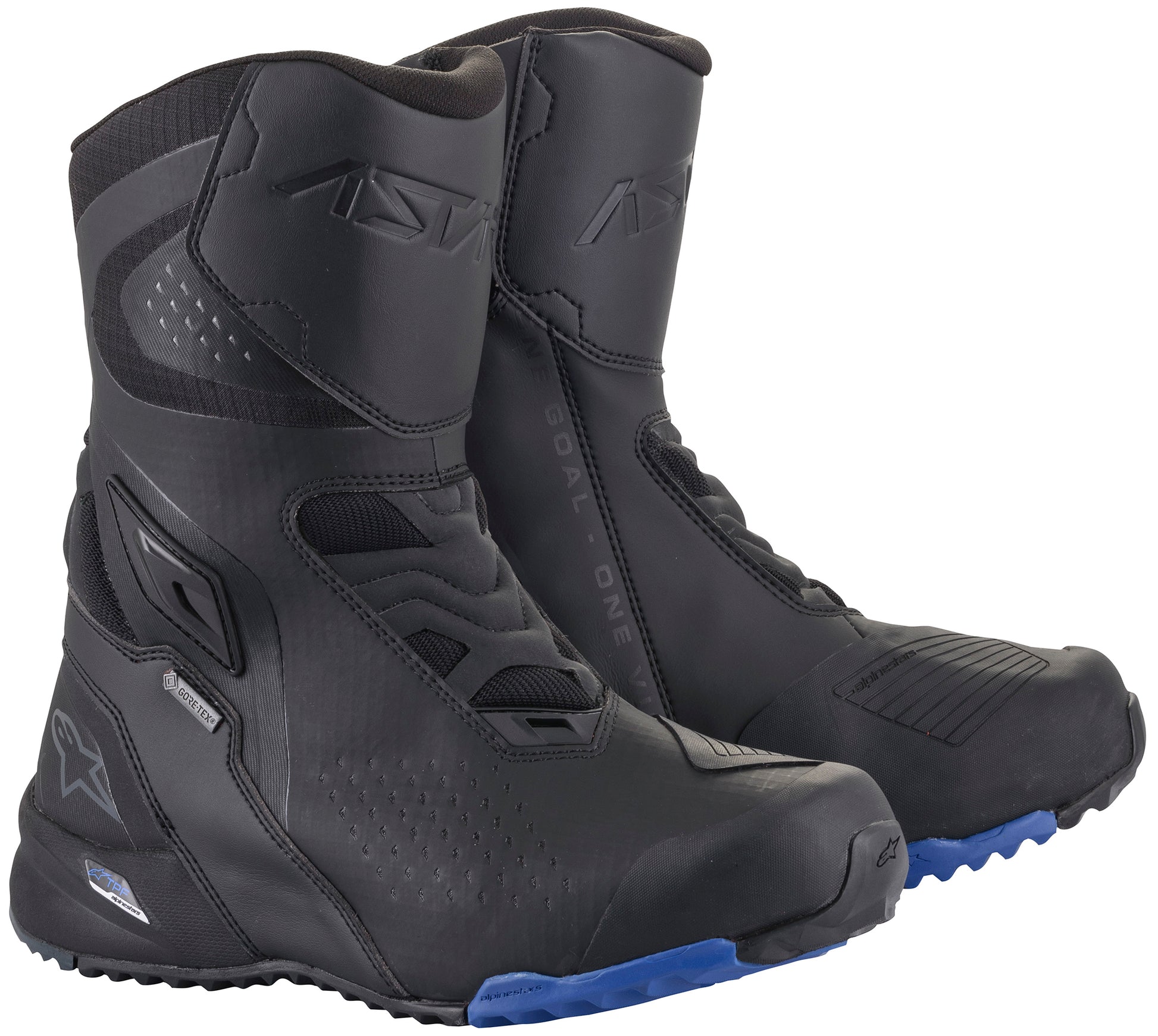 RT-8 GT BOOTS BLK BLUE 48