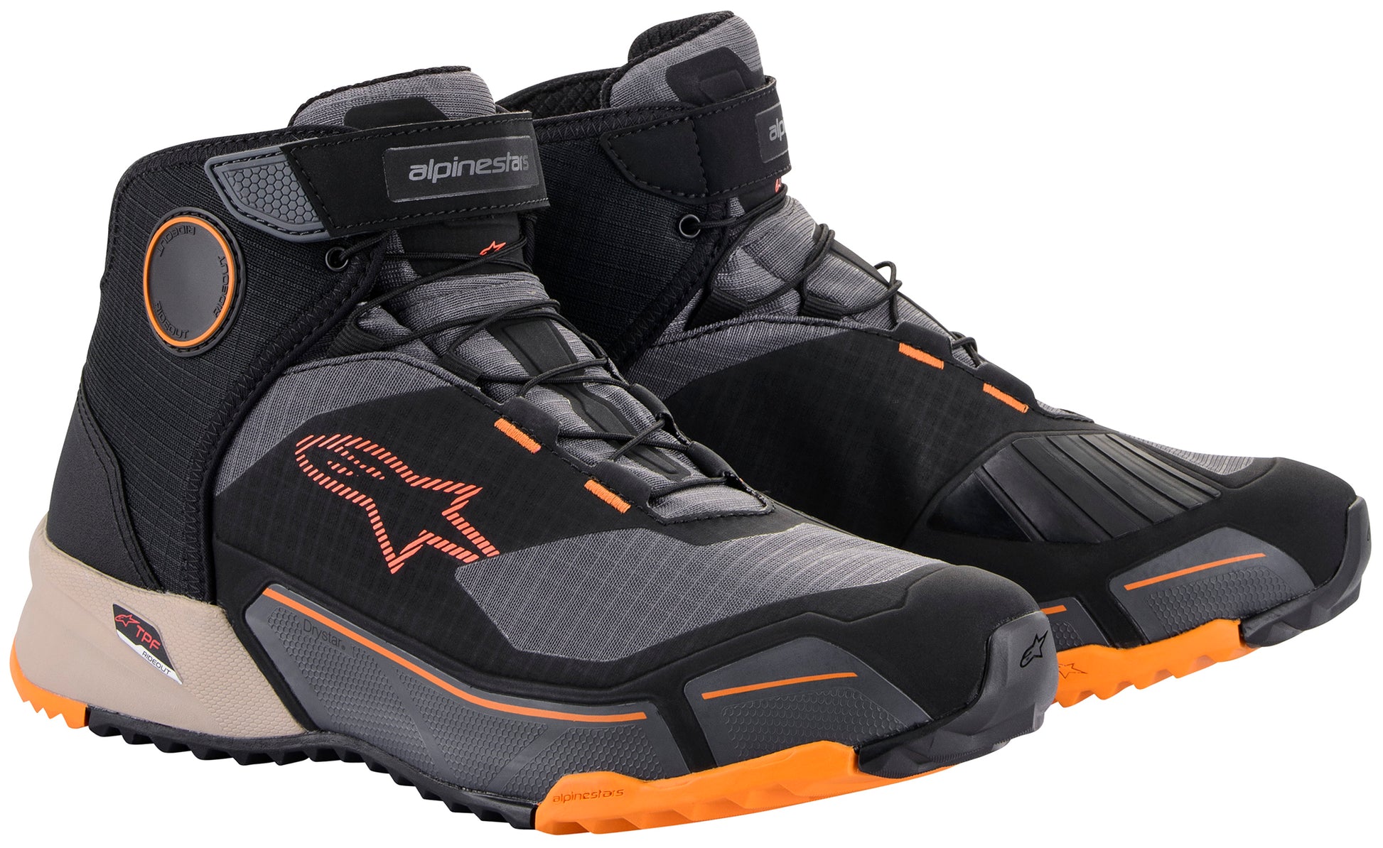 CR-X DS R SHOE BLK BR OR 12