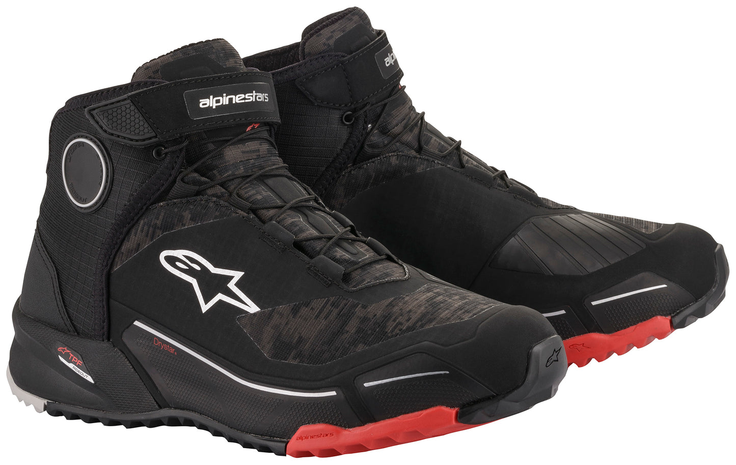 CR-X DS R SHOE BK CAM RD 7.5