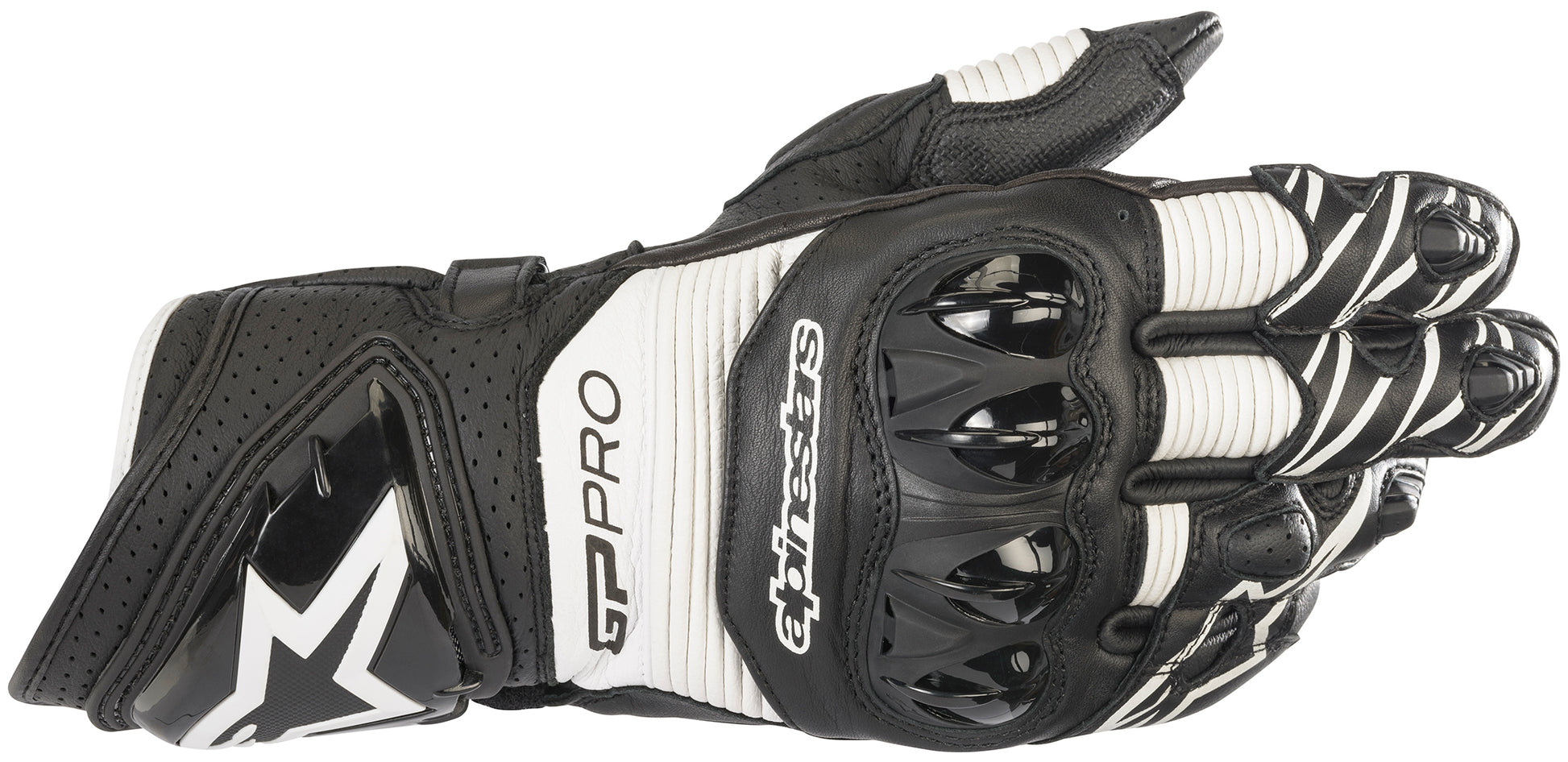 GP PRO RS3 GLOVE BLK WHT 3X