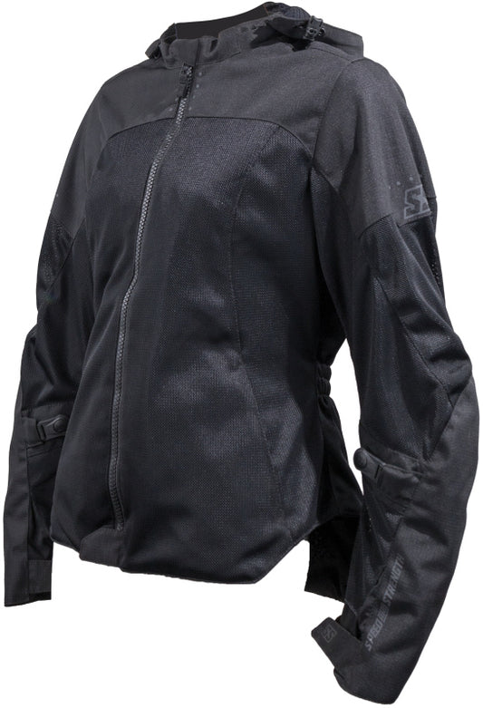 Speed and Strength Starstruck Mesh Jacket Black Womens - Large