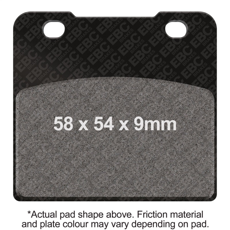 EBC 86-87 Suzuki VS 700 Front Left/Right Semi-Sintered Vee Brake Pads