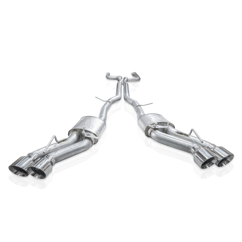 Stainless Works 22-25 Cadillac CT5-V Blackwing Catback Exhaust - Polished Tips