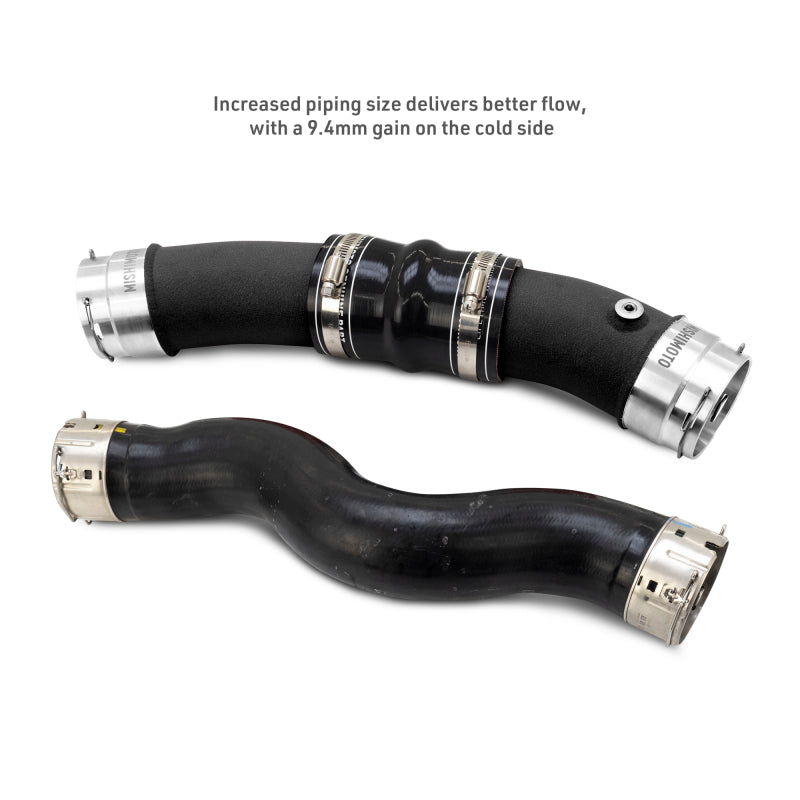 Mishimoto 2024+ Toyota Tacoma Intercooler Pipe Kit - Black