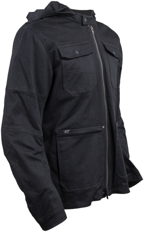 Speed and Strength Dogs Of War 2.0 Textile Jacket Black - Medium