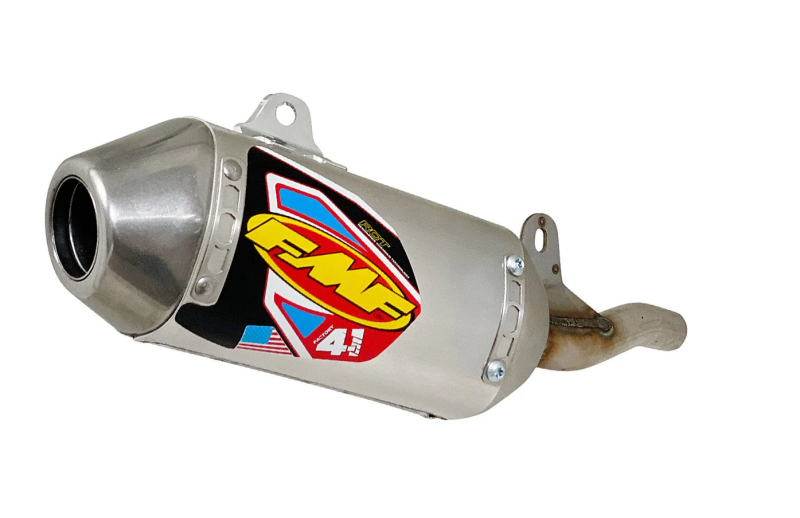 FMF Racing Honda CRF110F 19-26 SS Aluminum Mini Moto Fact 4.1 Slip-On Muffler