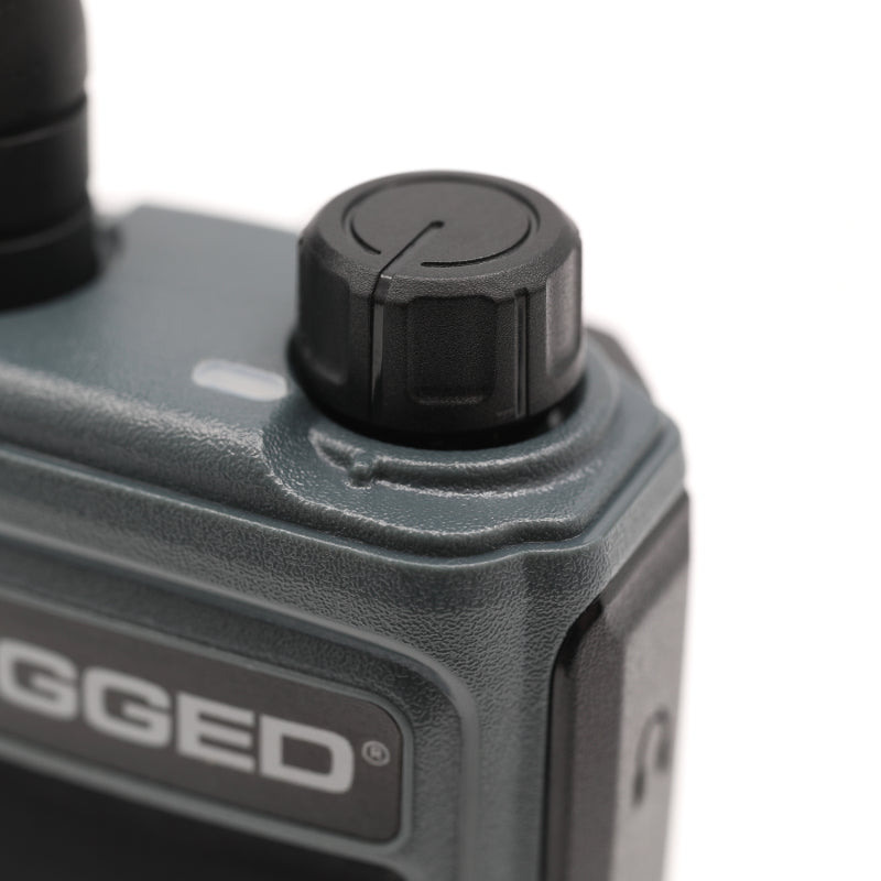 Rugged Radios Waterproof GMRS Handheld Radio with NOAA Alerts - FM Radio