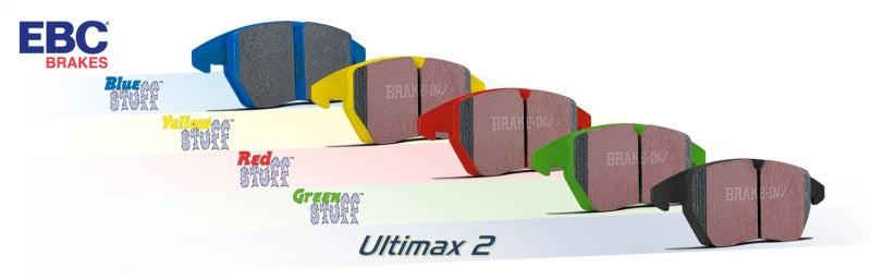 EBC 10-14 Ford Mustang 3.7 Redstuff Rear Brake Pads