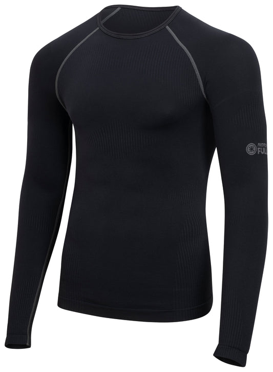 FULL COOL LONG SLEEVE BLK 2X