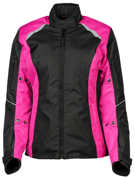 ARASHI JKT PNK/BLK WMNS MED