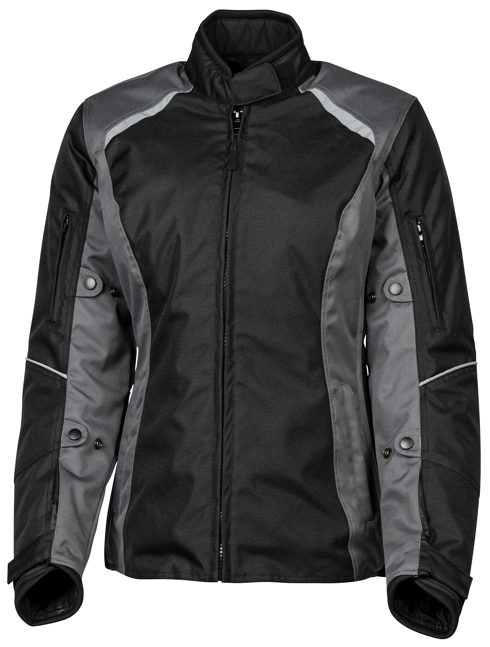 ARASHI JKT BLK/GUN WMNS MED