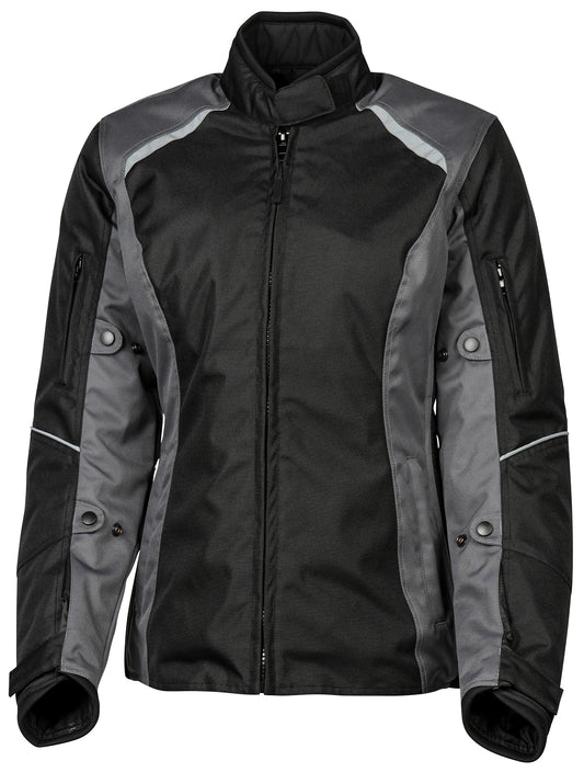 ARASHI JKT BLK/GUN WMNS MED