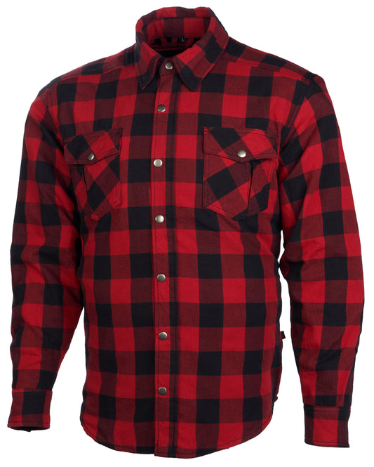 HANTEN RIDING SHIRT RED 2XL