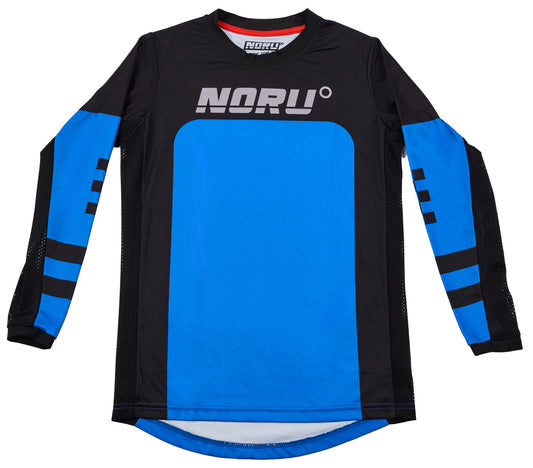 JMX YTH VENTED JERSEY BLBK L
