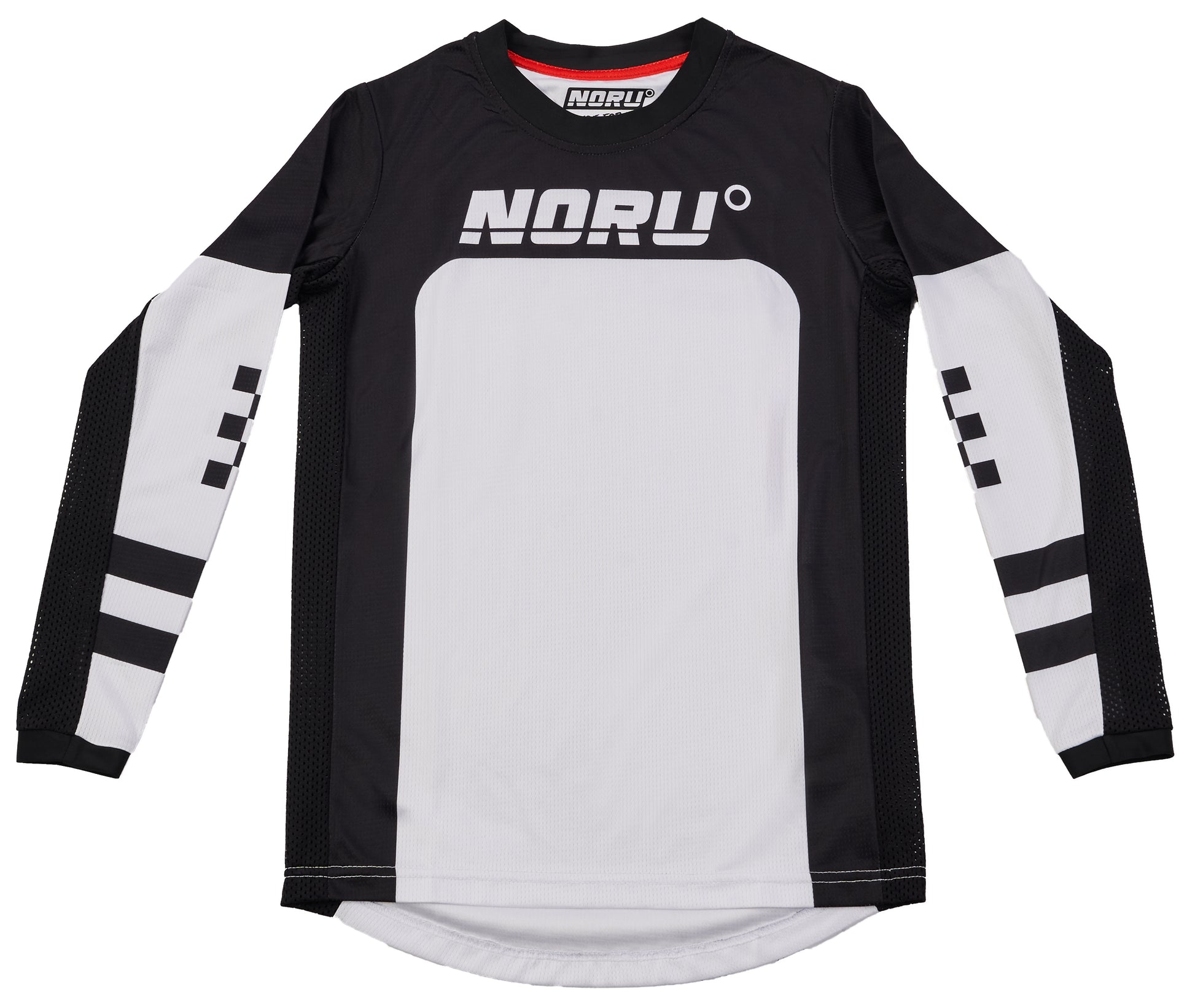 JMX YTH VENTED JERSEY WHBK M