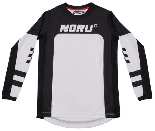 JMX YTH VENTED JERSEY WHBK S