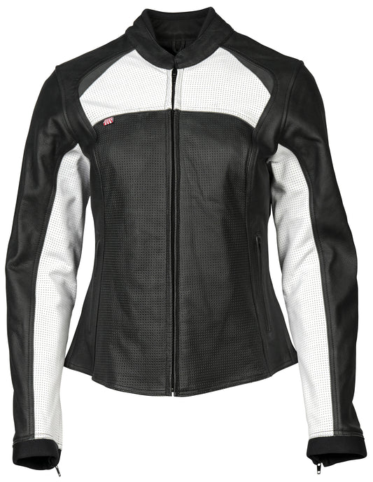 MARUCHI JKT WHT/BK WMNS 8