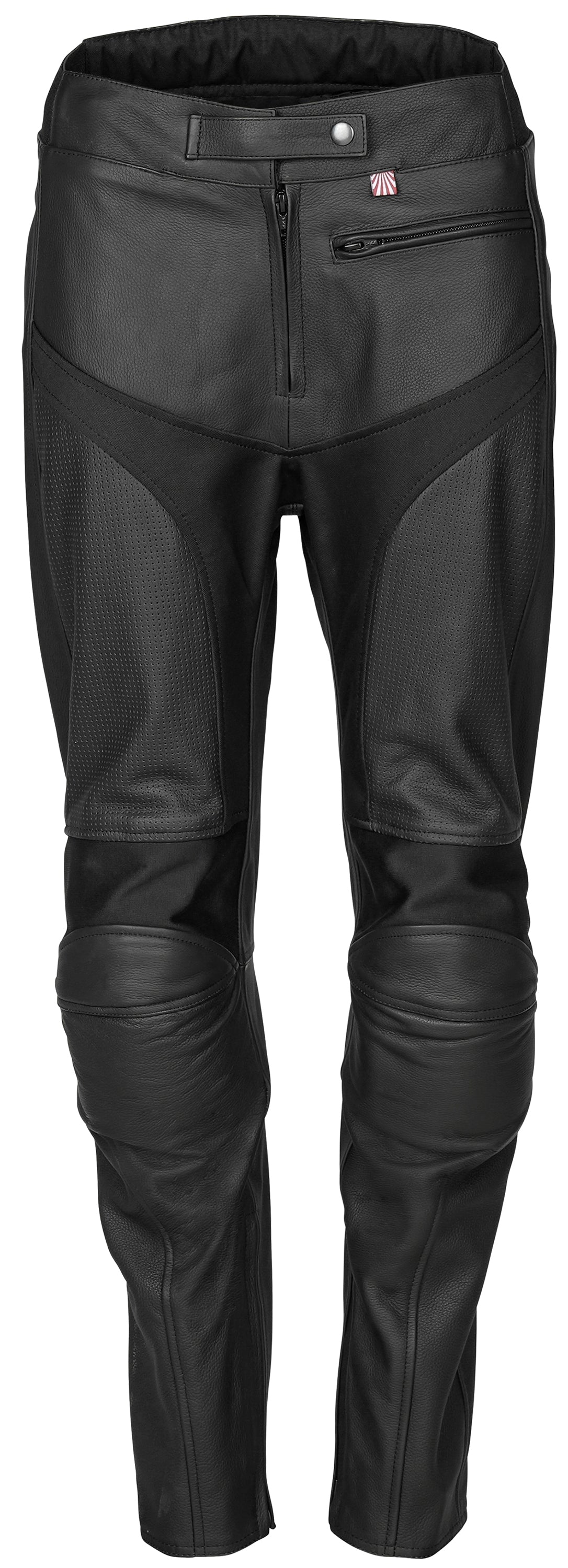 KURO LEATHER PANT BLK 38