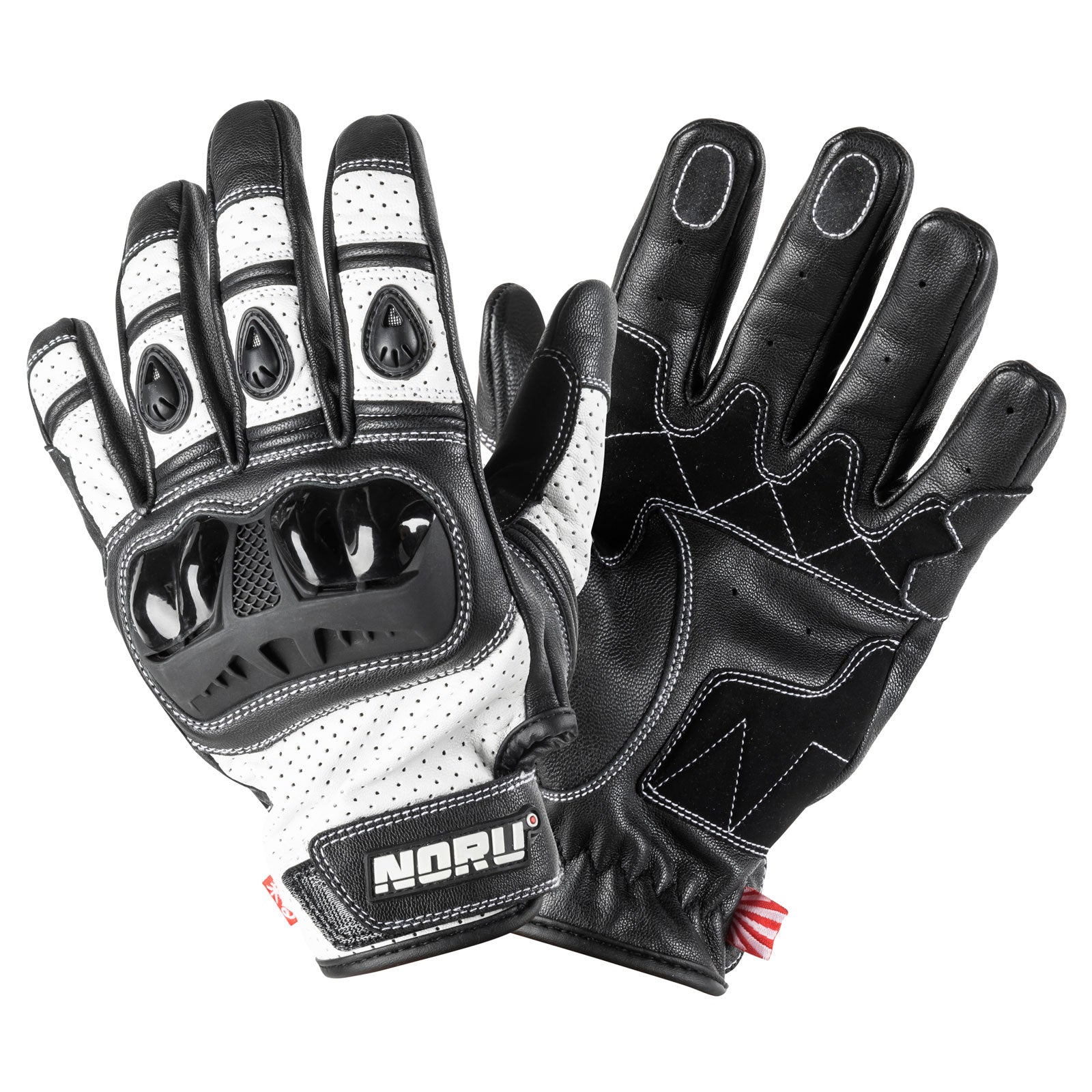 FURO GLOVE WHT/BLK SML