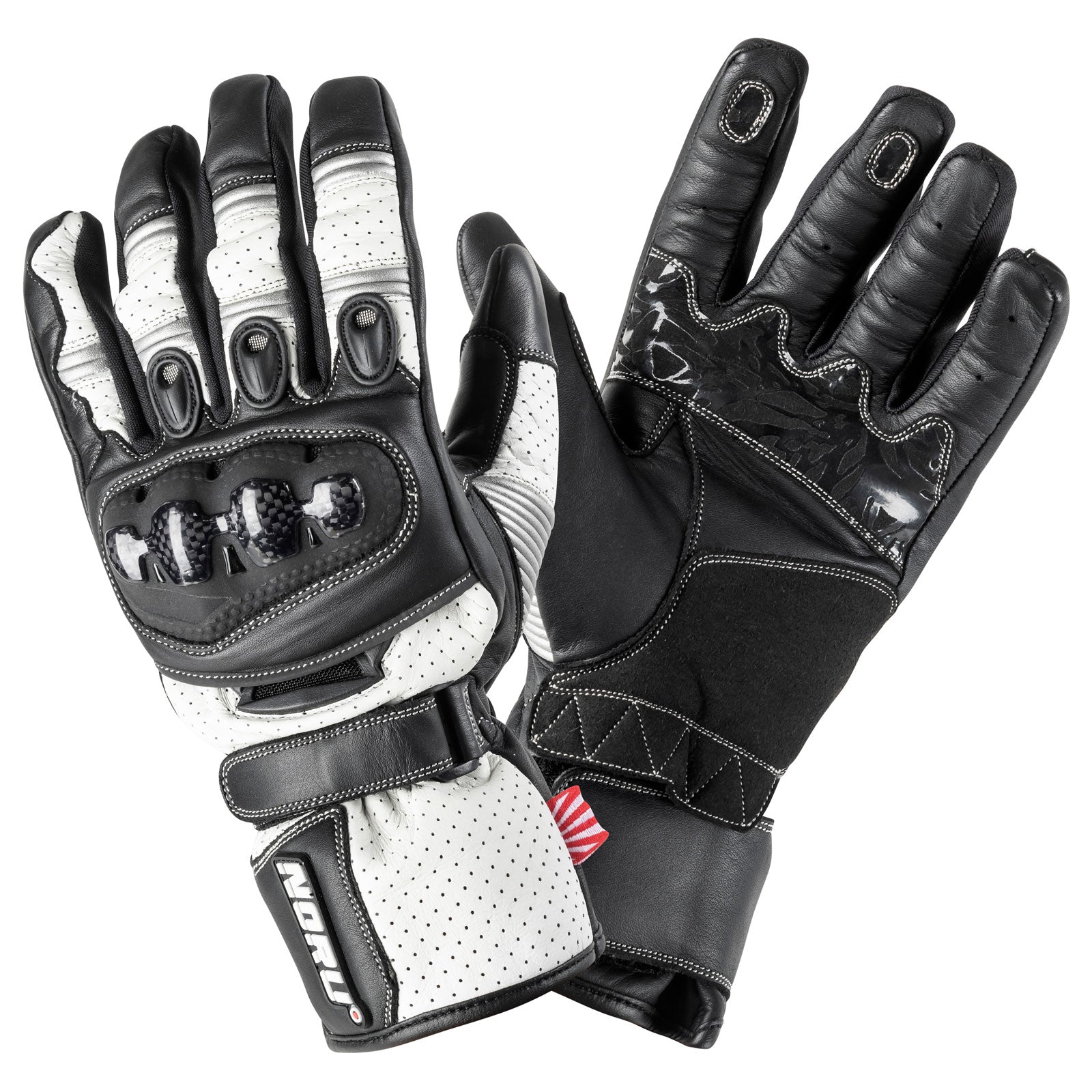 SOKUDO GLOVE WH/BK/GUN SML