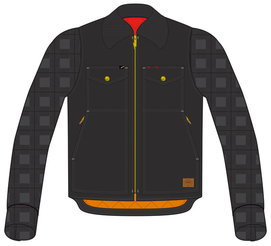 CONVERT JKT VEST BLK LRG