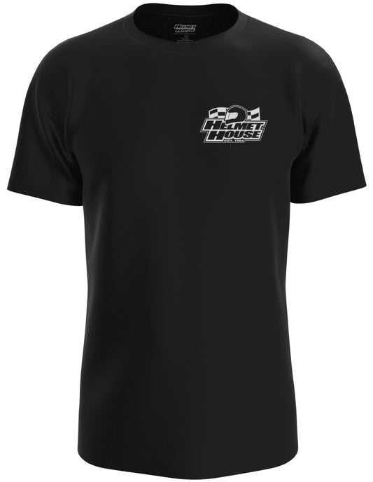 HH 2 SIDED WMNS TEE BLK LRG