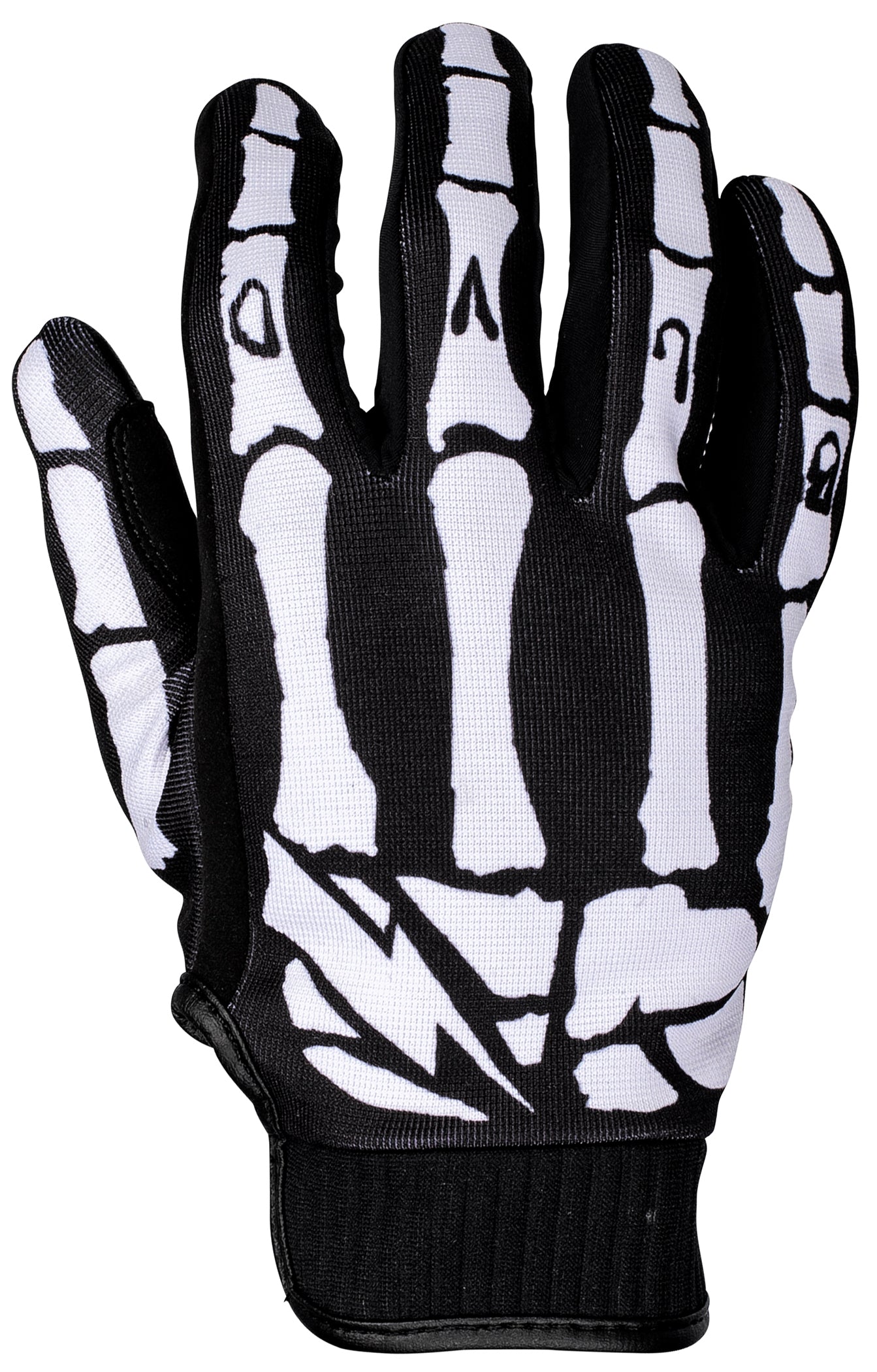 HELL-DIVER GLOVE BK/WH LRG