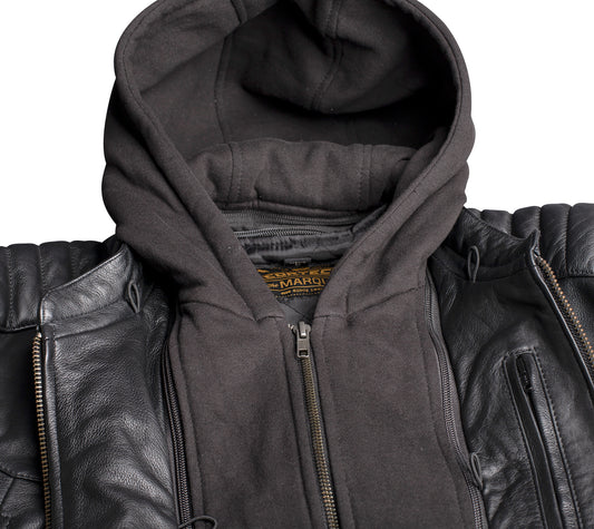 MARQUEE ZIP OFF HOODIE SML