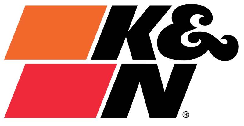 K&N Round Straight - Black - 3.5in ID x 5in H - PreCharger Air Filter Wrap Blue