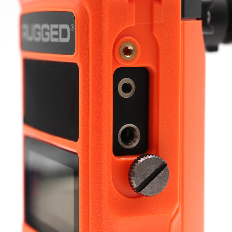 Rugged Radios 5W GMRS Handheld Radio - 2 Pack - Orange