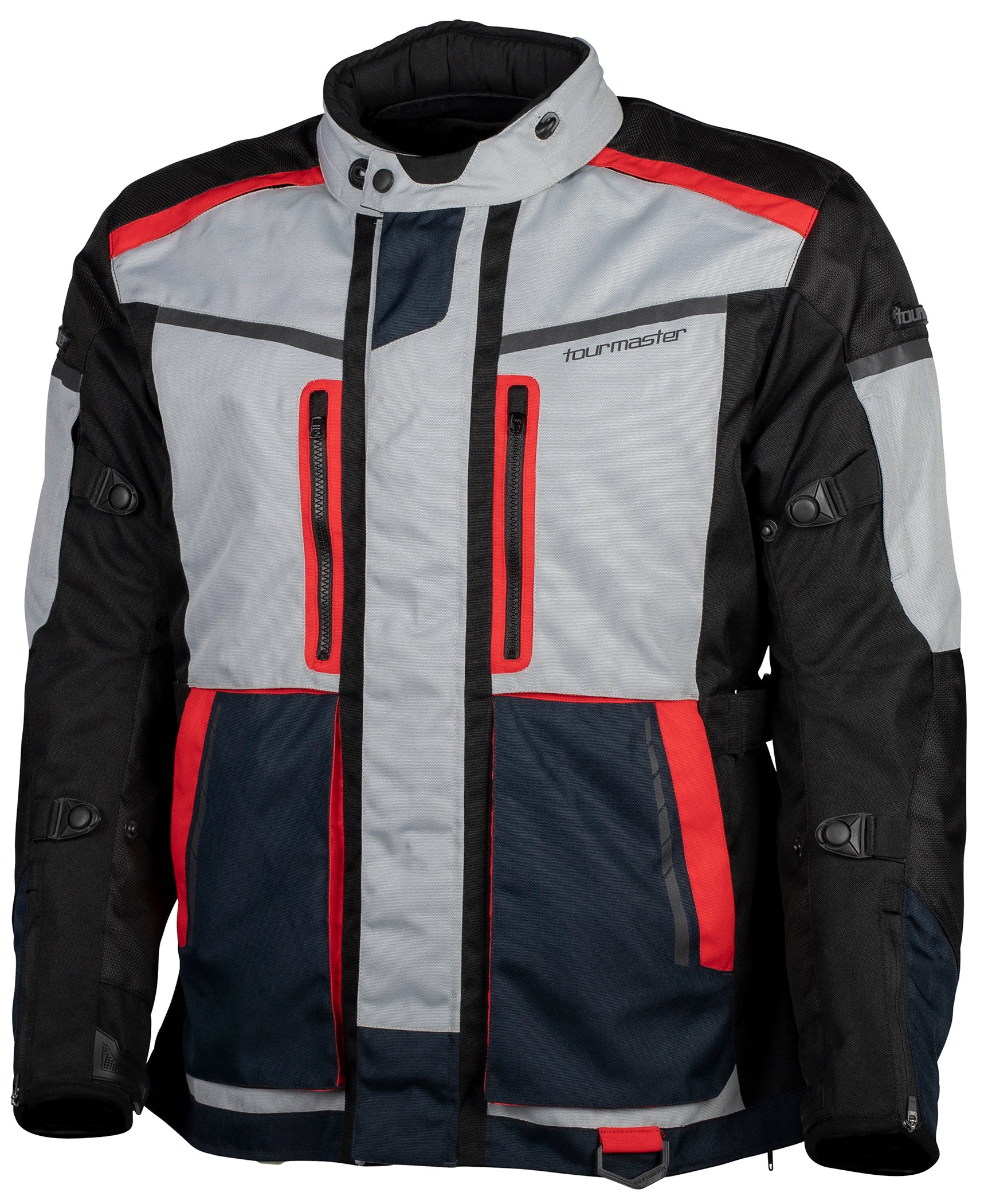 TRANSITION JKT NAVY/RED LRG