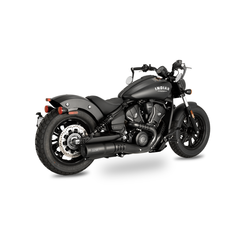 Vance & Hines 2025 Indian Scout Hi-Output Black Slip-On Exhaust