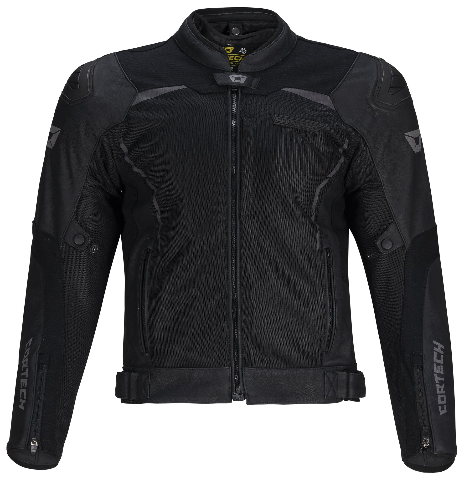 VADER LEATHER JKT BLK 2XL
