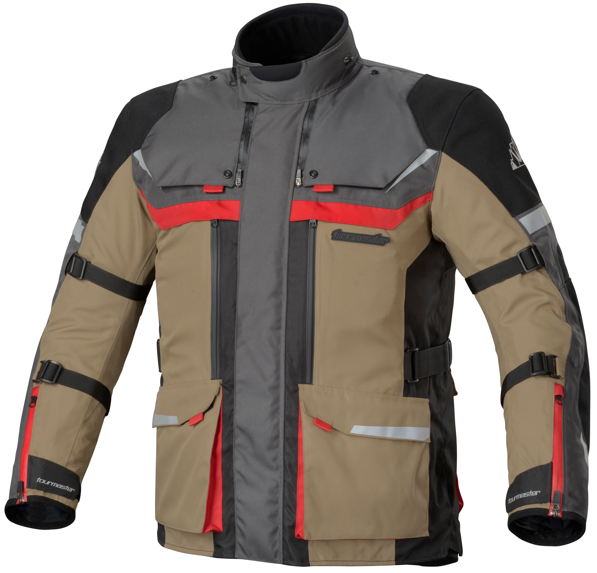 MARINER LAM JKT SAND/GRY SML