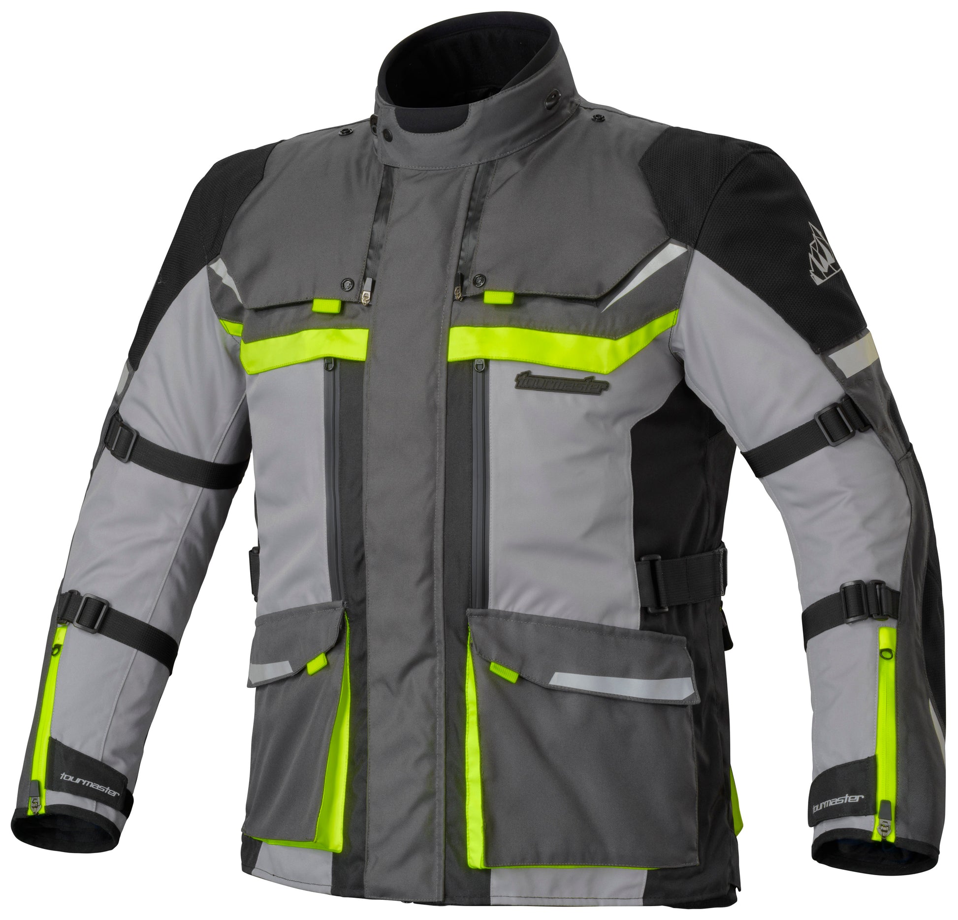 MARINER LAM JKT GY/HIVIZ LRG
