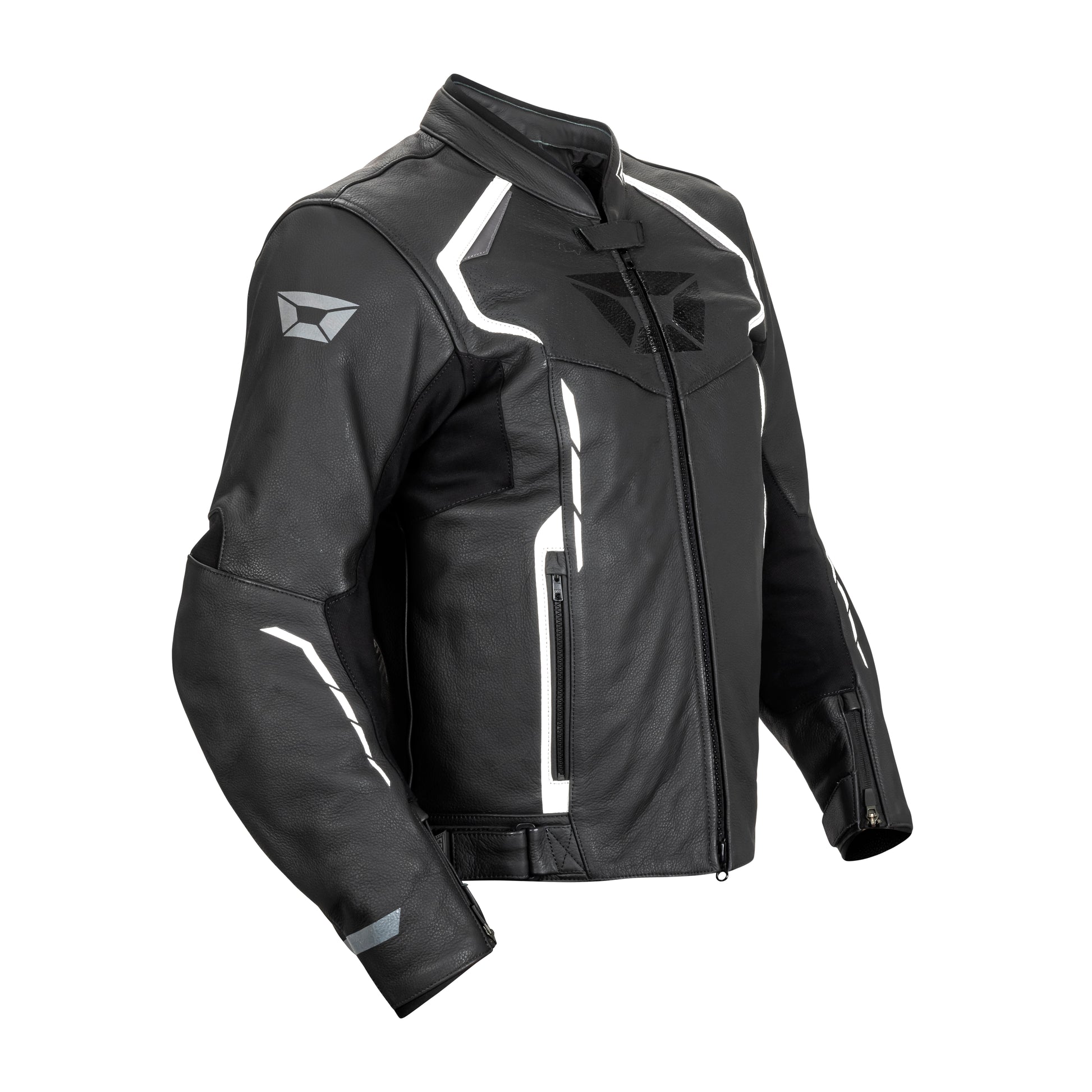 CHICANE JACKET BLK/WHT LRG